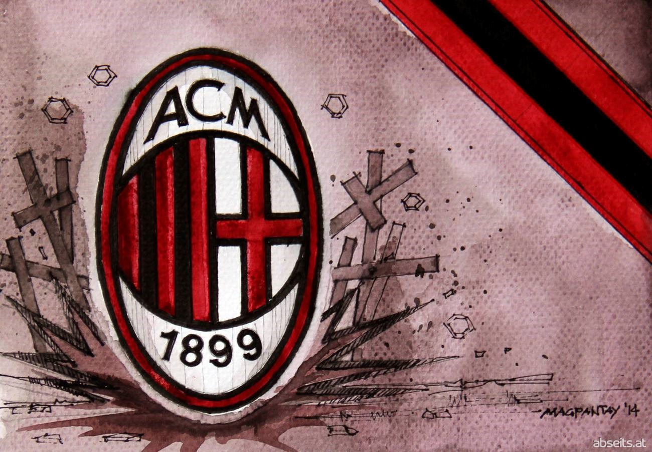 AC Milan - Wappen mit Farben_abseits.at