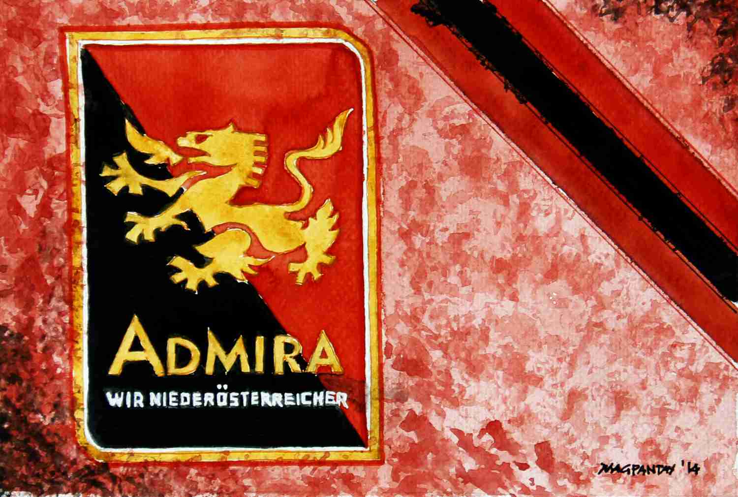 _Admira Wacker Mödling - Wappen mit Farben