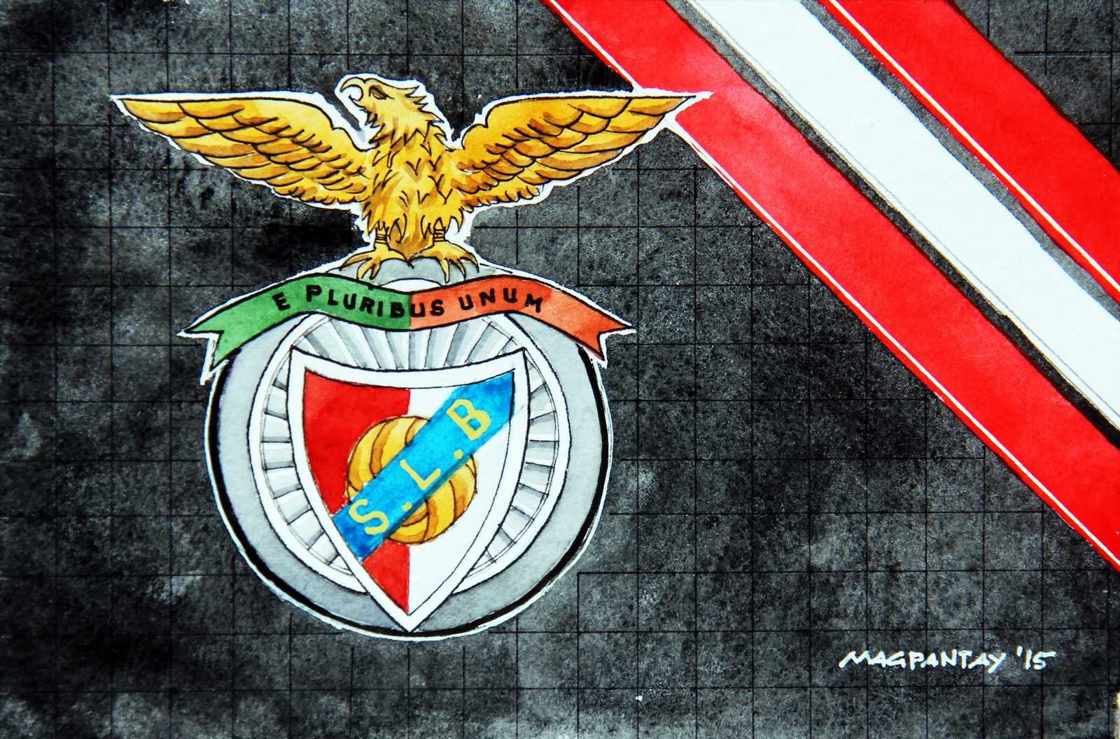 _Benfica Lissabon Wappen Stripes