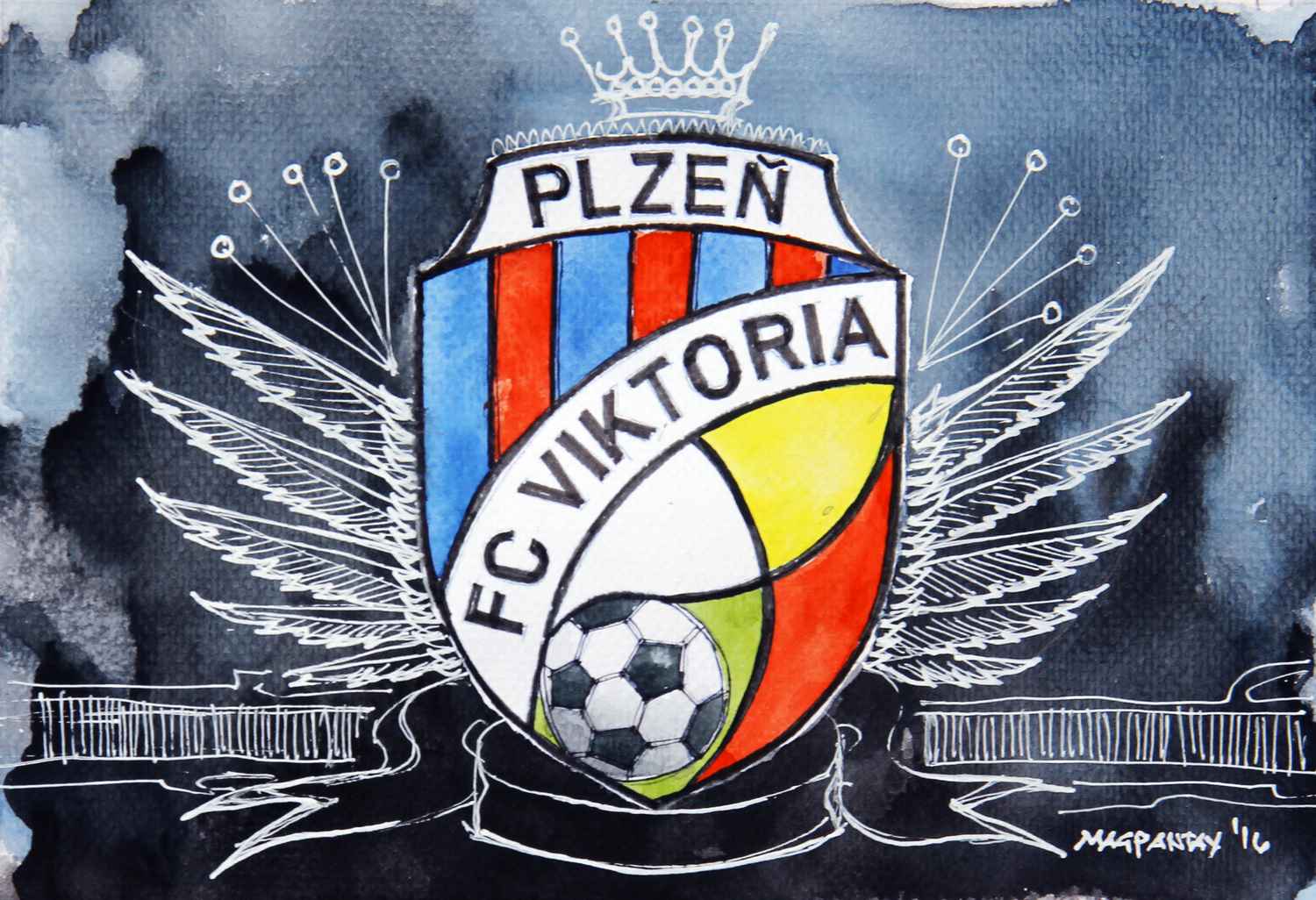 _FC Viktoria Pilsen - Wappen, Logo