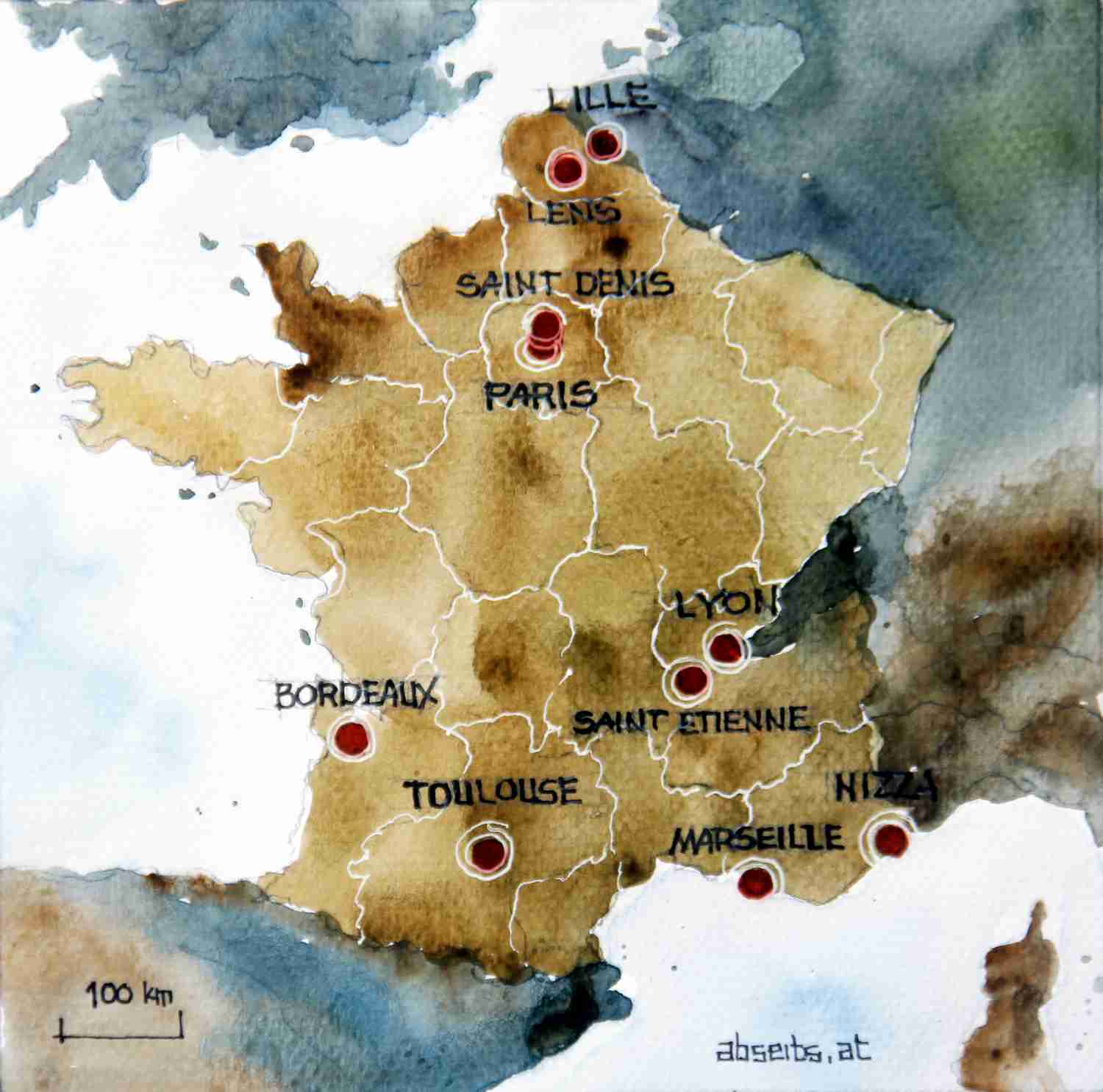 _Frankreich EM 2016 Karte