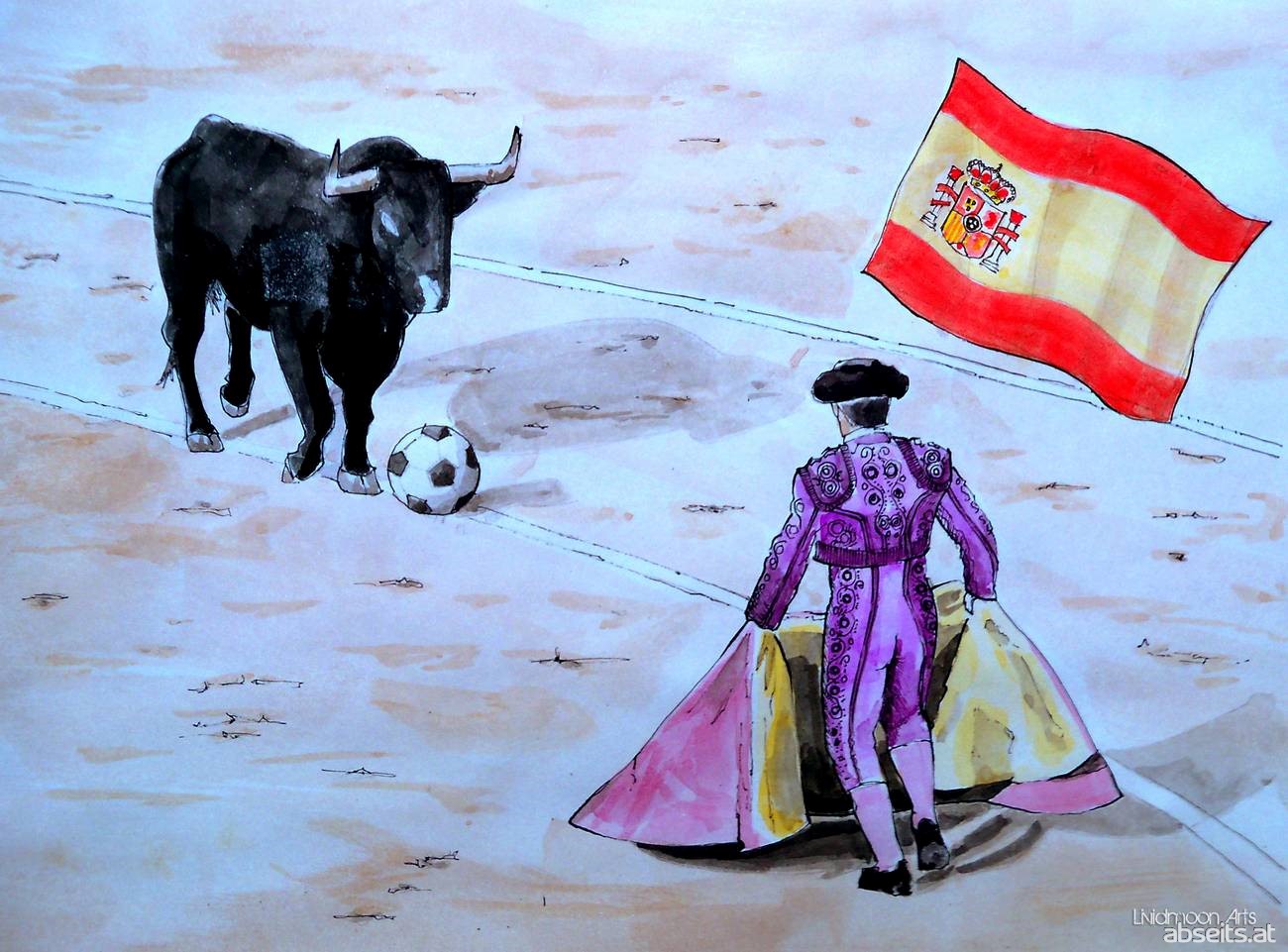 Fußball in Spanien - Der Torrero und der Stier_abseits.at