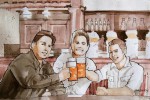 Im Pub mit Freunden - Bier - TV_abseits.at
