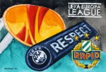 SK Rapid Wien Wappen Logo Europa League